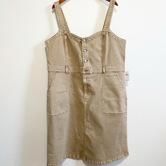 NWT GAP Button Front Overall
Dress - Picture 2 of 8
